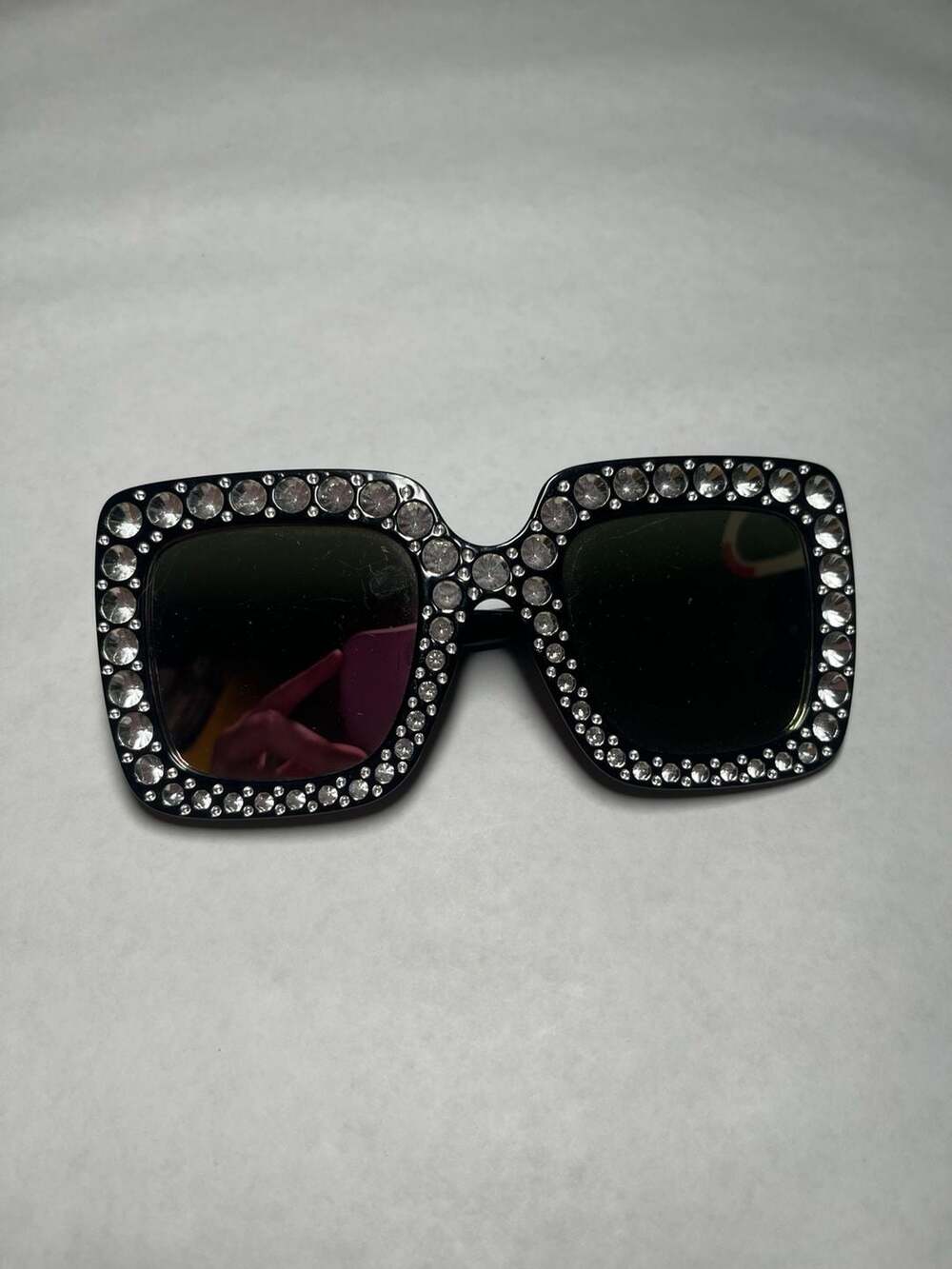 Elton John inpired Rhinestone Bling Sunglasses - Picture 2 of 3